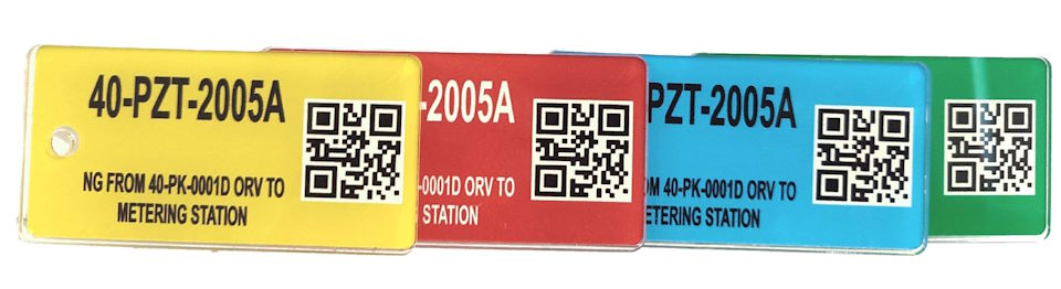 Reverse Laminated Tags